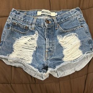 Brandy Melville jean shorts